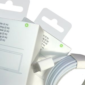 OEM PD Iphone 6 Foot 2m Fast Charging Cable Type C To Light USB