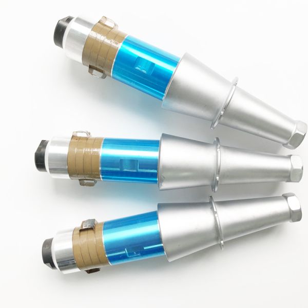 Quality 20khz/15khz Ultrasonic Welding Transducer 2000W High Power Vibration Sensor Usage wholesale