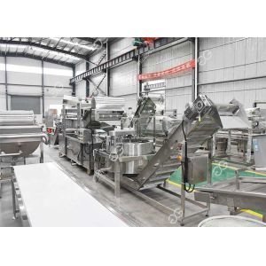 Industrial Automatic Potato Chips Making Machine Electric Heating With High