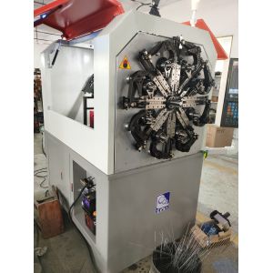 Cam Design CNC Spring Machine Wire Former Bender Rotary Machine With Sanyo Motor
