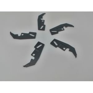 China Serrated Cutter Grinder Spare Parts SKH51 Black Plated Titanium Surface on sale