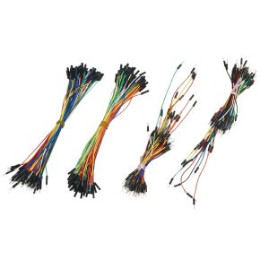 Electrical DIY Breadboard Jumper Wires , Flexible Solid Core Jumper Wires