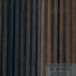 Smoked Dark Wood Veneer Fancy Engineered Decorative Veneer Sheets