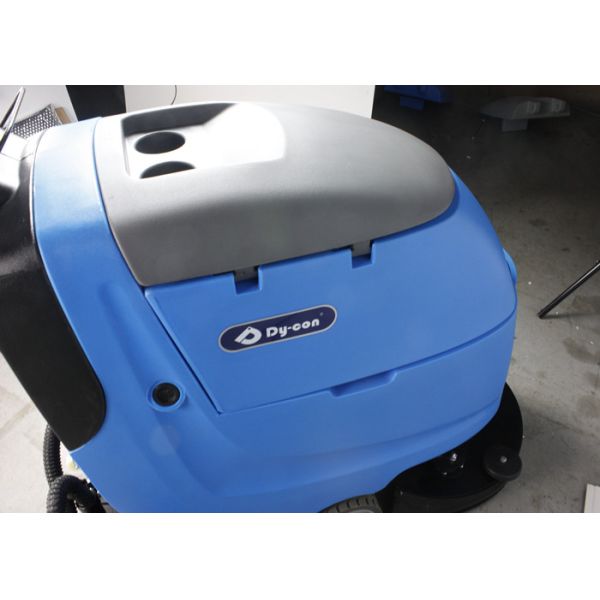 Great Brush Pressure Walk Behind Floor Scrubber Machine With 500W Traction Motor