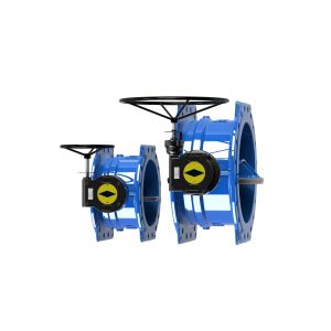 Cheap Arch Shape Double Eccentric Butterfly Valve With Stronger Ribs for sale