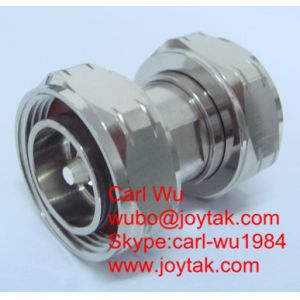 RF coaxial adaptor DIN 7/16 connector male plug to DIN 7/16 connector male plug