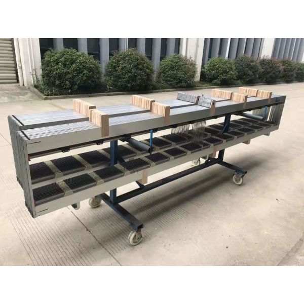 Heald Frame Textile Machinery Spare Parts , Sulzer Loom Parts Aluminum Alloy