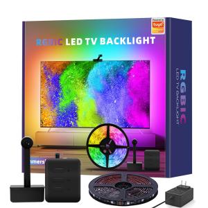 Cheap WIFI APP Control TV Ambient Lighting Sync RGBIC Color With Camera for sale