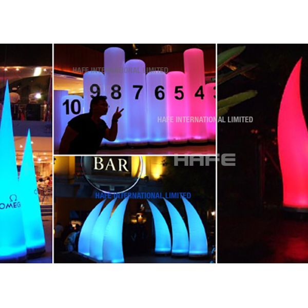 Quality RGB Inflatable LED Lights Aero / Muse For Event Space Lighting wholesale