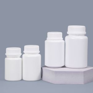 Logo Acceptable Empty Plastic Medicine Bottle for Capsule Tablets Vitamine