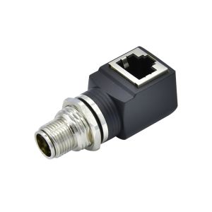 M12 X Code RJ45 Plug Cable IP67 IP68 Waterproof Industrial Ethernet