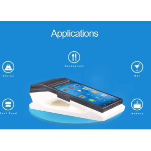 Handheld Portable POS Machine with Android 6.0 Operating System and High Power