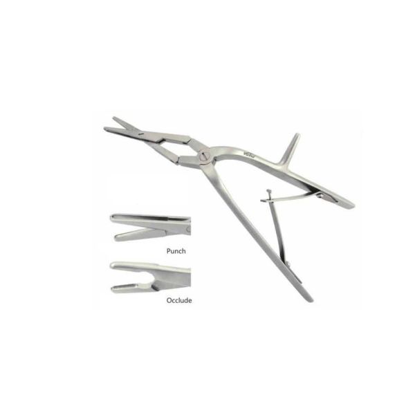 Quality Type 2 Nasal Septum Rongeur Double Joint Ent Instruments for Medical Device Regulatory wholesale