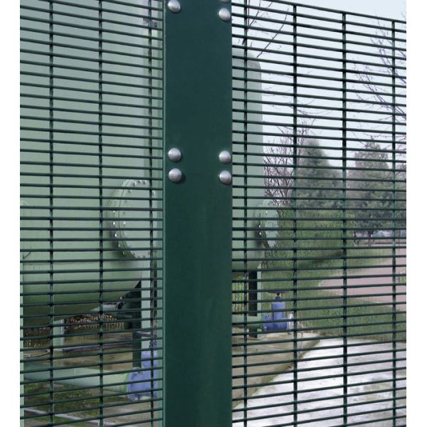 358 high security anti cutting and climb fence panels high density mesh 12.5mm x 75mm high density mesh