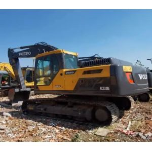 Original Volvo EC220DL 22 Ton Excavator Used Crawler Excavator Good Condition