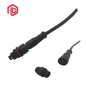 Black Panel Mount IP67 15A Waterproof Plugs And Sockets