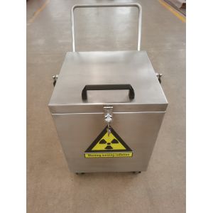 Stainless Steel Inner And Outer Radioactive Source Lead Shielded Box For Isotope