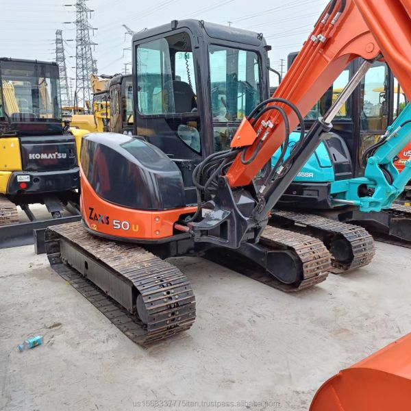 Hitachi ZX50u 5 TON Mini Excavator 5ton Excavator with Original Hydraulic Cylinder