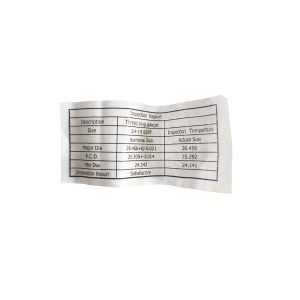 British Standard 3/4′′-14 BSPT Pipe Thread Gauge with Gcr15 Material for