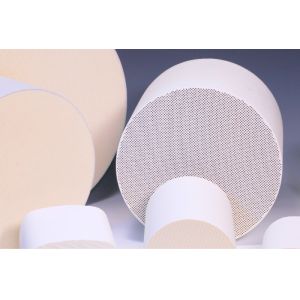 MgO Ivory Ceramic Substrates Support For Diesel Oxidation Catalyst