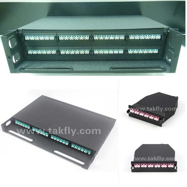 Quality High Density MPO/MTP Fiber Optical Patch Panel 192 Cores With LGX Cassettes wholesale
