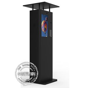 Cheap IP65 1500 Nits 22&quot; PCAP Touch Screen Self Service Kiosk With Camera for sale