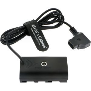 Alvin's Cables D-Tap To F550 Dummy Battery Power Cable For Sony NP-F550| F770|