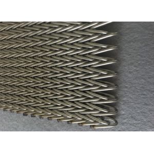 Cheap Conveying Biscuits Stainless Steel Wire Conveyor Belt With Long Working Time for sale