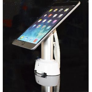 COMER anti theft for tablet alarm locking counter Display stand for mobile shops