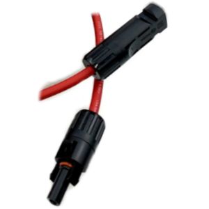 High Voltage High Power Current MC4 Solar Cable Wire UL2464 Black For Solar