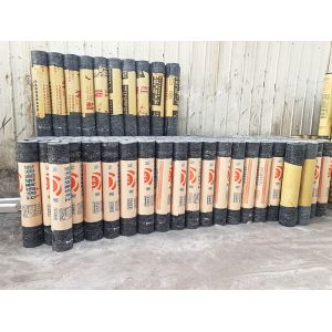 Linoleum felt paper with bitumen Roofing felt-2 ply Asphalt paper Waterproofing