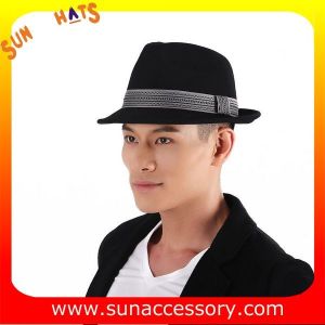 4190379 Sun Accessory customized winner fashion wool felt fedora hats,unisex