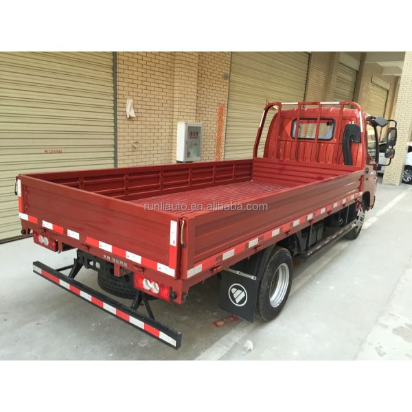 4x2 Light Small FOTON Small Lorry Truck Duty Aumark TX Cargo Truck Petrol 116HP Engine 3Tons 4Tons 5Tons Best Price For Sales