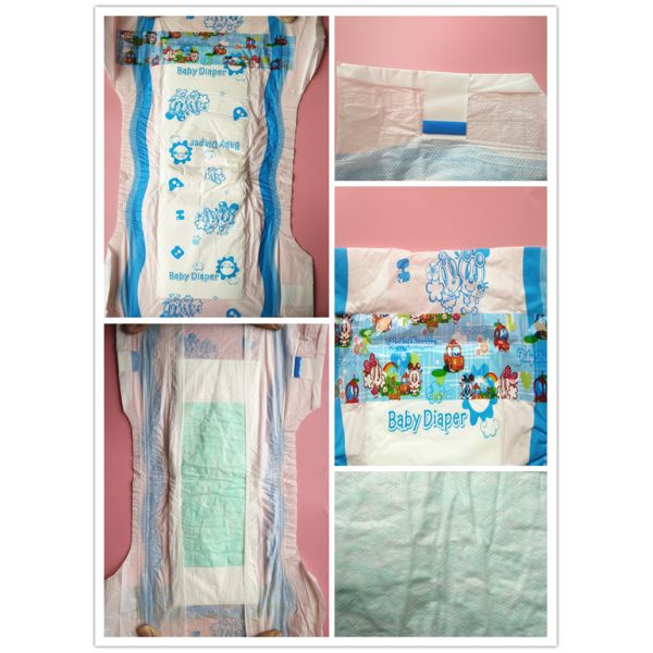 Soft Surface Infant Baby Diapers Healthy Disposable Diapers Anti Rewet