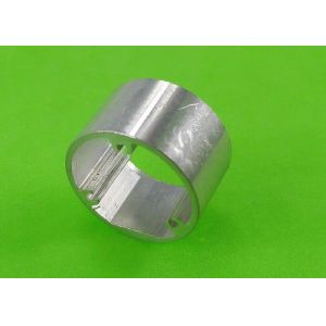 Lightweight Fixing Aluminum Bushing Silver Oxide for Lighting 21 X 19 X 12 mm