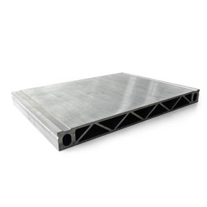 China Large Battery Aluminum Extruded Heat Sink With Anodizing Surface Anti Corrosion on sale