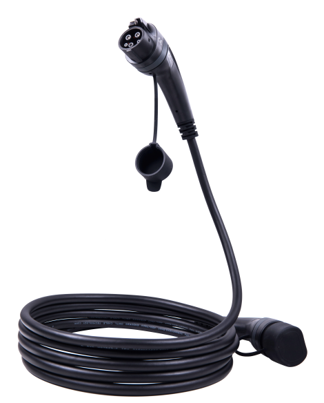 32A Type 1 To Type 2 EV Charging Cable