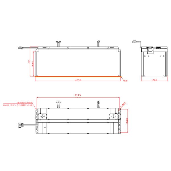 Climate Resistance EV Battery Pack 19.2V 200Ah Fast Efficient Charging High Energy Saving