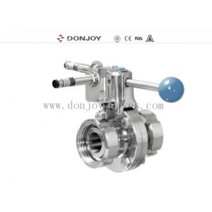 DONJOY Sanitary EPDM Butterfly Valves With Union End For Beverge
