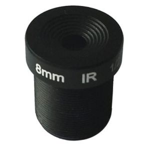 Cheap 3.0MP 8mm 52.6 Degree CCTV Lens, M12 F2.4 1/2.7&quot; IR MTV Lens for sale