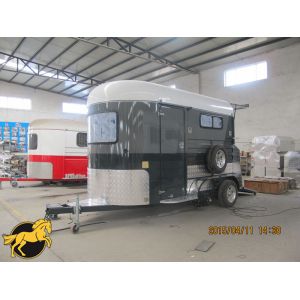 2 Straight Load China Horse Float-Deluxe