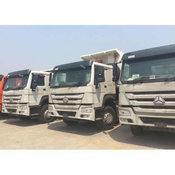Tipper Dump Sino Howo Trucks 6X4 10-25 CBM For Construction Material Transport