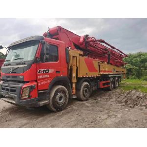 2019 Year Used 62m Truck Mounted Pump Machine Equipment with Semi-Dry Shotcrete Type