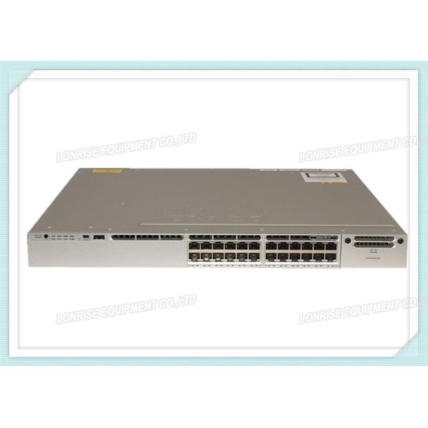 Quality Cisco Catalyst WS-C3850-24P-S Switch Layer 3 IP Base Managed Stackable 1 RU wholesale