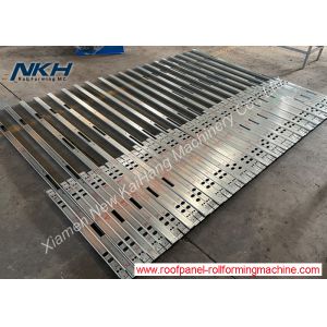 Cheap Steel Door Frame Roll Forming Machine with On-line Multi Punching for sale