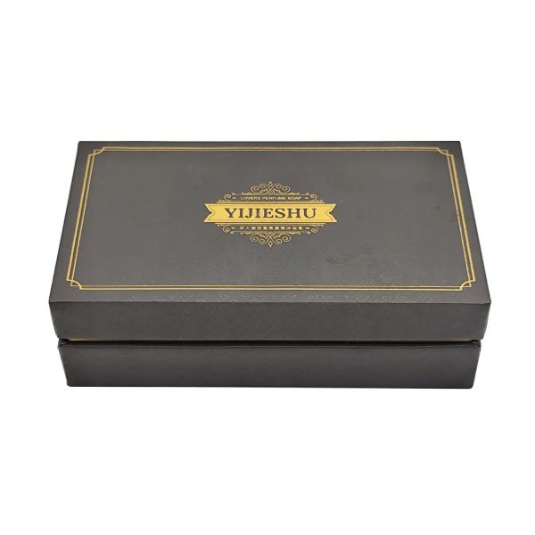 Quality Customized Printing Cosmetics Box Lid And Base Luxury Texture Paper Box Cosmetics Candle Soap Box With Insert wholesale