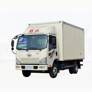 China Faw Single Row Light Cargo Van Truck With Euro 6 Emission Standard And Air Brake on sale