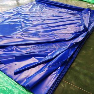 2m-100m Width Waterproof PVC Coated Polyester Fabric Tarpaulin for Multiple