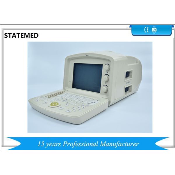 Blind Zone 4mm Black / White Ultrasound Scanner 3.5MHz Convex Array Probe Long