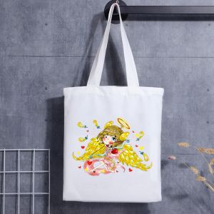 Printed Logoprinting Ecofriendly Canvas Tote Bag Reusable Customizable